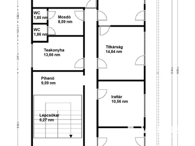 Közel 1000 nm-s ipari csarnok Nagykanizsán