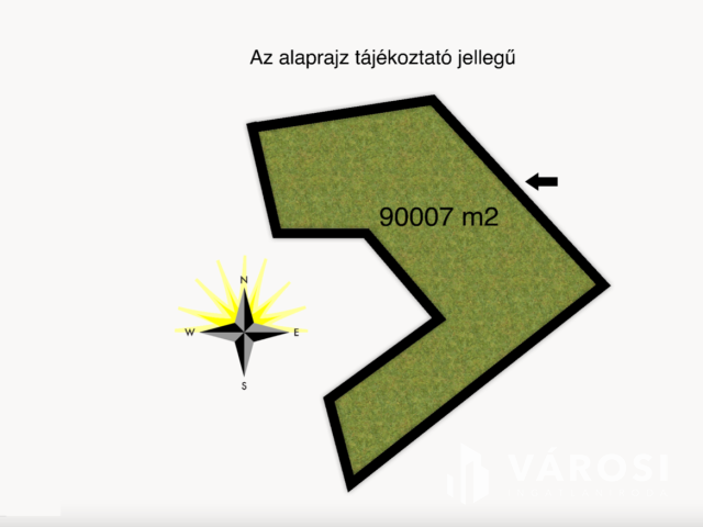 9 ha szántó napelem farm telepítésére kiadó