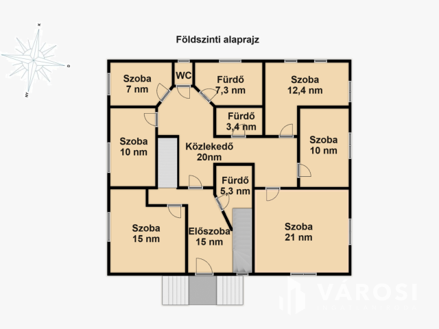 Eladó sok szobás családiház Velencén