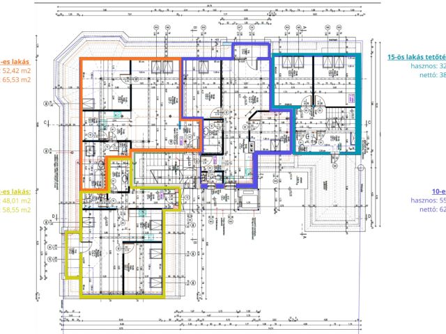 Új építésű, 58 m2-es lakás, liftes házban eladó
