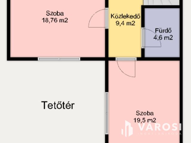 Három szobás ikerházfél eladó, Szigethalmon.