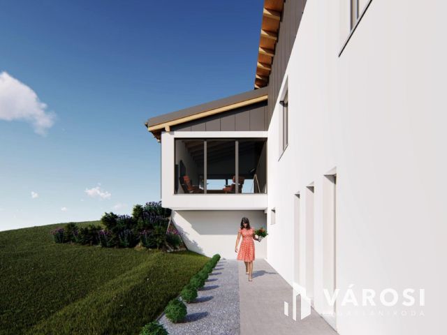 Panorámás, új építésű ház Bocföldén