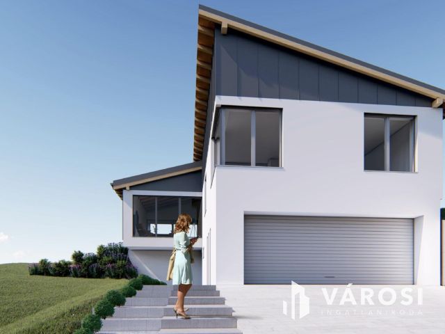 Panorámás, új építésű ház Bocföldén