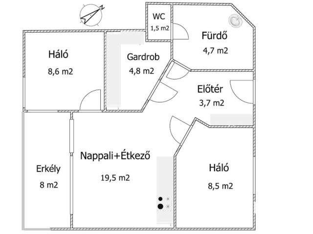 Tip-top lakás Pestszentimrén